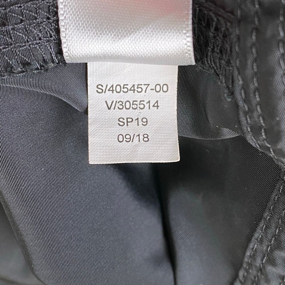 Athleta Rain Drop Jacket Black Anorak Cinch Waist Size L - Picture 13 of 14